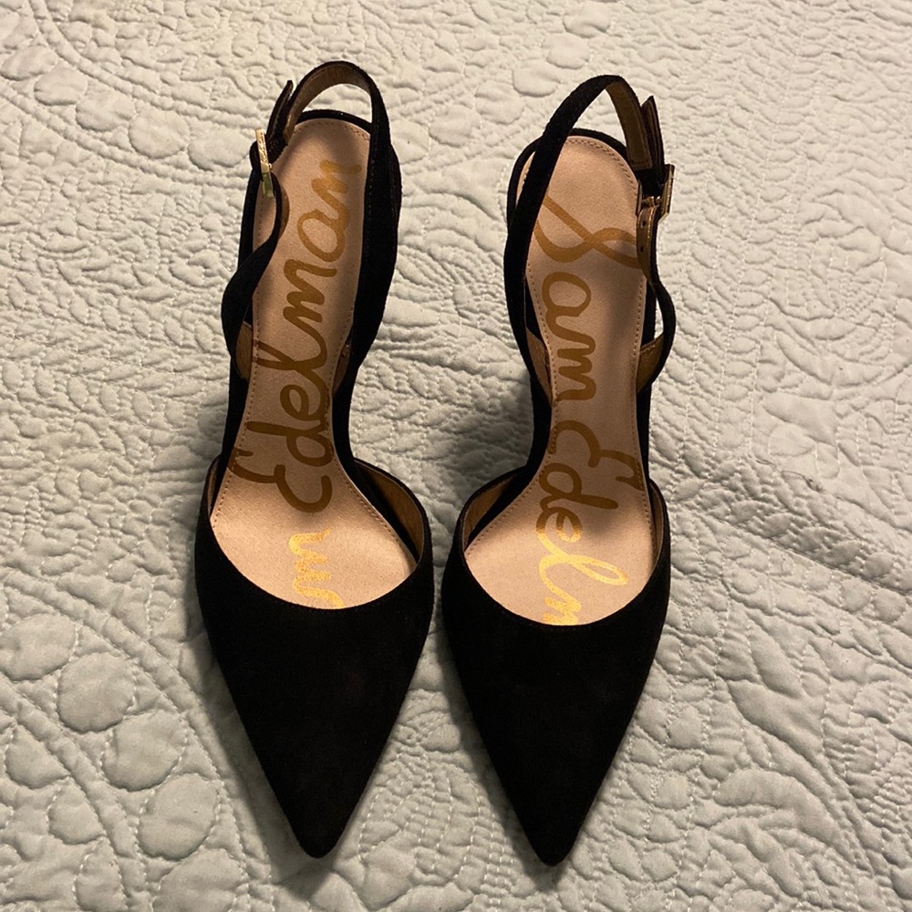 Sam Edelman Black Heels